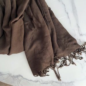 Brown scarf